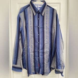 Never worn- Robert Graham mens button up